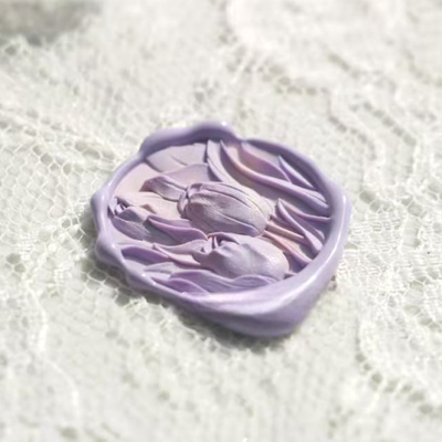 The Unfurling Tulip Wax Seal Stamp (Pre-Order)