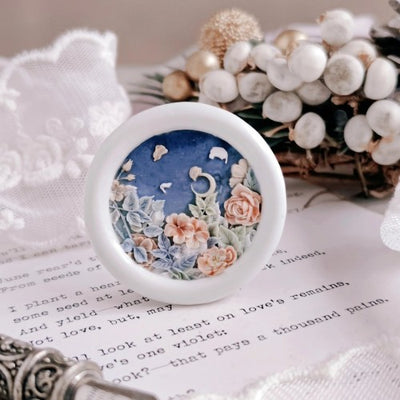 The Lunar Posy Collection Wax Seal Stamp (Pre-Order)