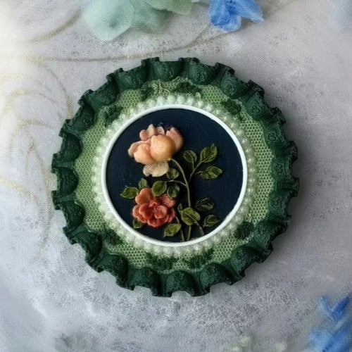 The Gathered Rose Wax Seal Stamp (Pre-Order)