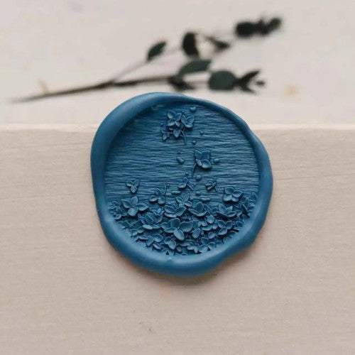Rippling Hydrangea Wax Seal Stamps (Pre-Order)