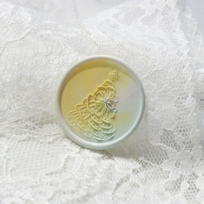 Lace Christmas Tree Wax Seal Stamp (Pre-order)