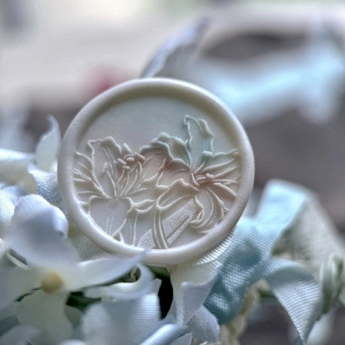 Lily Duet Wax Seal Stamp