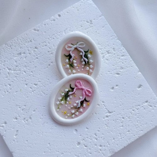 A Bow of Lilies Wax Seal Stamp (Pre-Order)