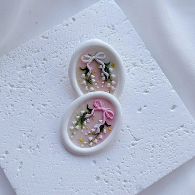 A Bow of Lilies Wax Seal Stamp (Pre-Order)