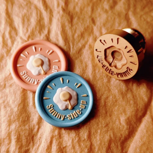 Sunny Side-Up Wax Seal Stamp (Pre-Order)