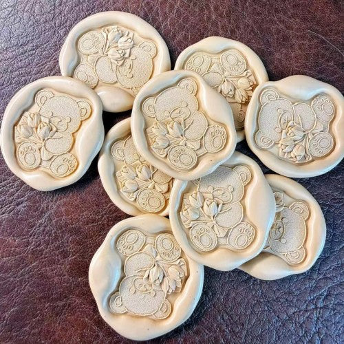 Tulip Teddy Wax Seal Stamp (Pre-Order)
