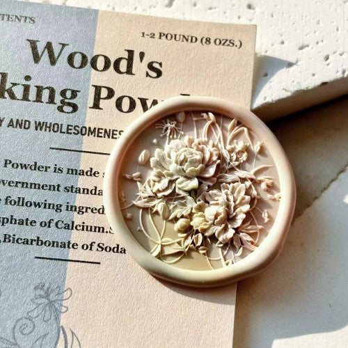 Timeless Peony Wax Seal Stamp (Pre-Order)