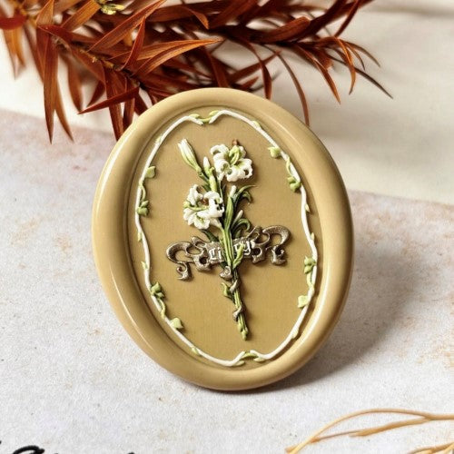 Lily Wax Seal Stamp (Pre-Order)