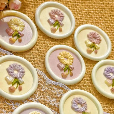 Tulip Scrunchie Wax Seal Stamp (Pre-Order)