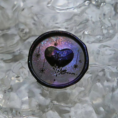 Shattered Heart Wax Seal Stamp (Pre-Order)