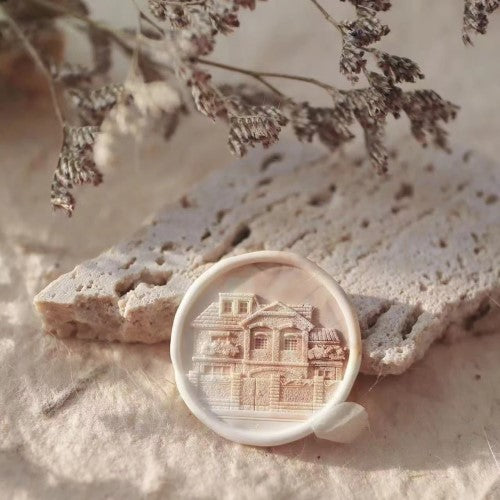 Flower House Wax Seal Stamp (Pre-Order)