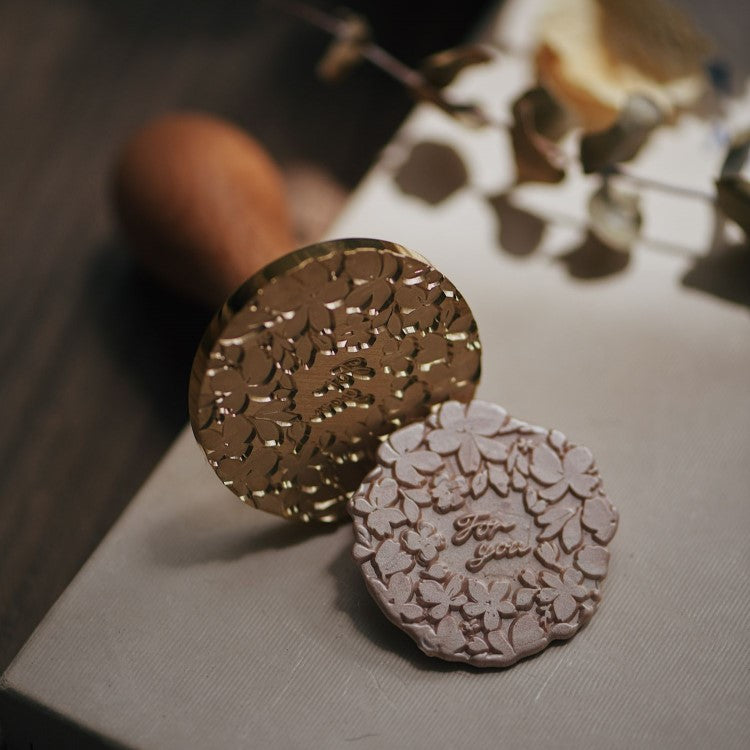 Blooming Flower Wax Seal Stamp