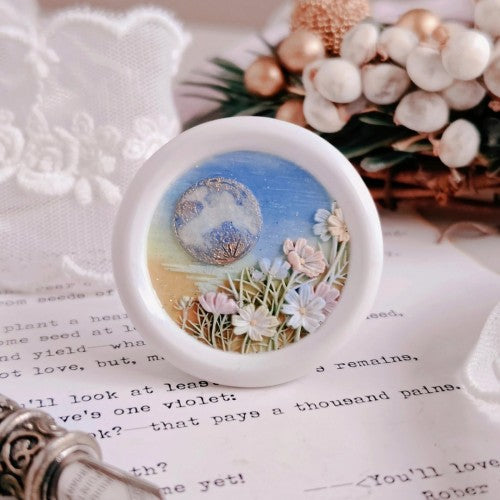 The Lunar Posy Collection Wax Seal Stamp (Pre-Order)