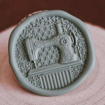 Retro Sewing Machine Wax Seal Stamp (Pre-Order)