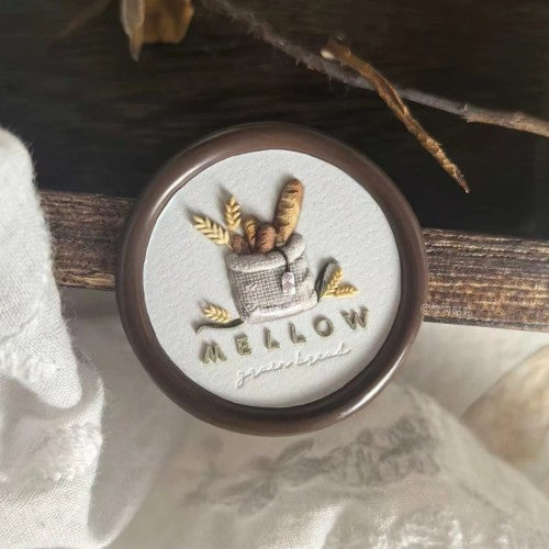 Mellow Hearth Baguette Wax Seal Stamp (Pre-Order)