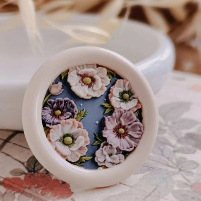 Whispers of Poppies Wax Seal Stamp (Pre-Order)