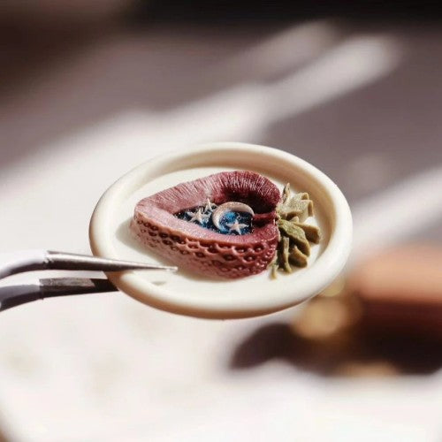 Starry Strawberry Wax Seal Stamp (Pre-Order)