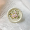Blush of the Camellia Rose Wax Seal Stamp (Pre-Order)