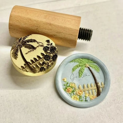 Palm Paradise Wax Seal Stamp (Pre-Order)