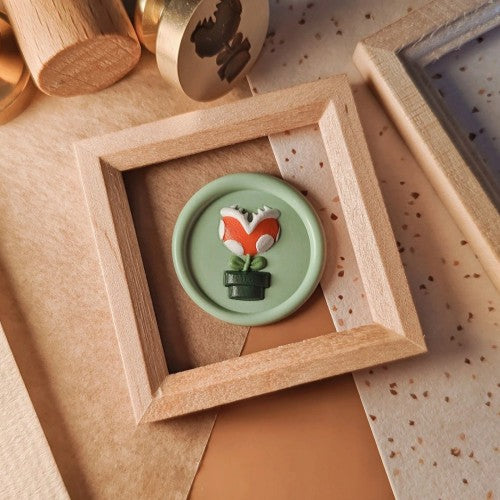 Piranha Plant Wax Seal Stamp