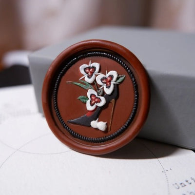 Stiletto Iris Wax Seal Stamp (Pre-Order)