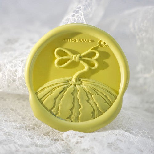 The Summer Bow Melon Wax Seal Stamp (Pre-Order)