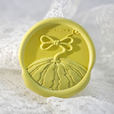 The Summer Bow Melon Wax Seal Stamp (Pre-Order)