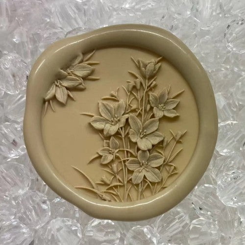 Delicate Delphinium Wax Seal Stamp (Pre-Order)
