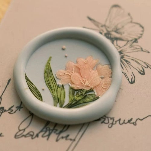 Clivia in Bloom Wax Seal Stamp (Pre-Order)
