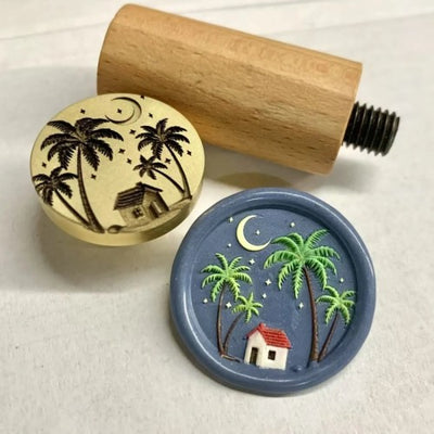 Palm Paradise Wax Seal Stamp (Pre-Order)