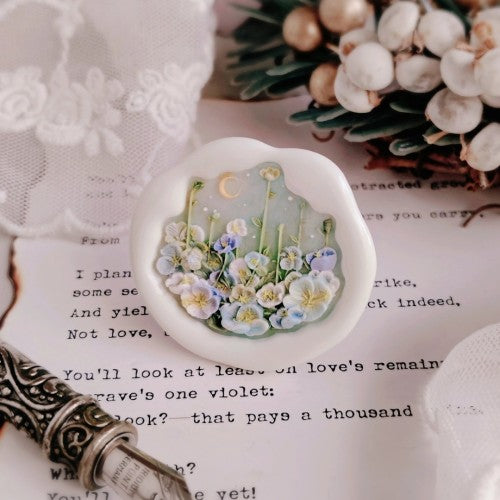 The Lunar Posy Collection Wax Seal Stamp (Pre-Order)