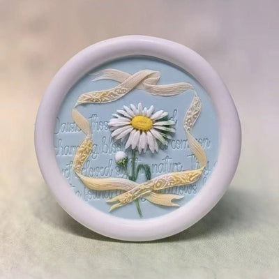 The Daisy Script Wax Seal Stamp (Pre-Order)