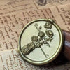 Vase of Blossoms Wax Seal Stamp (Pre-Order)