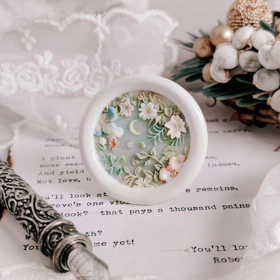 The Lunar Posy Collection Wax Seal Stamp (Pre-Order)