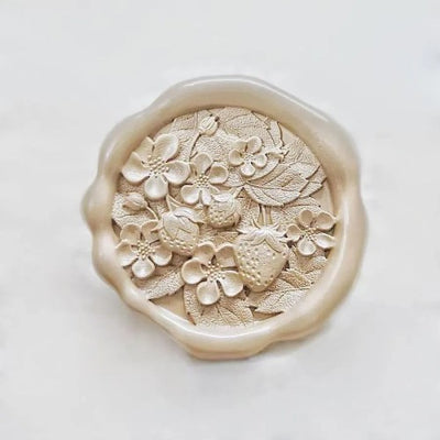 Fraise Fleur Wax Seal Stamp (Pre-Order)