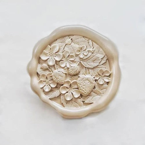 Fraise Fleur Wax Seal Stamp (Pre-Order)
