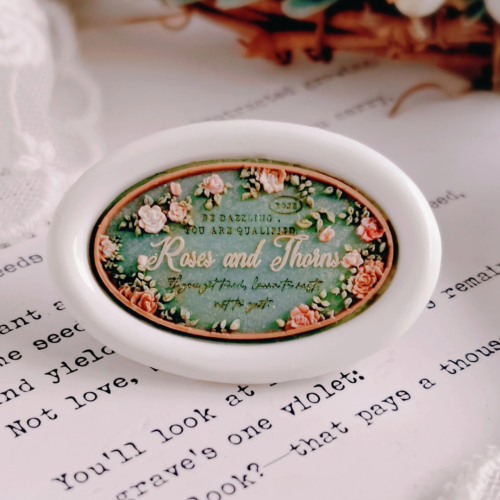 Roses and Thorns Wax Seal Stamp (Pre-Order)