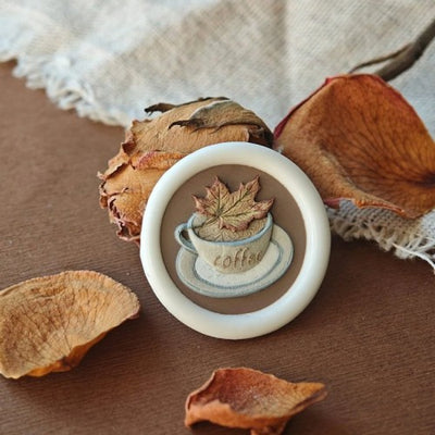 Autumn Coffee Moment Wax Seal Stamp (Pre-Order)