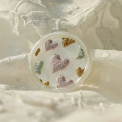 Sweetheart Stitch Wax Seal Stamp (Pre-Order)