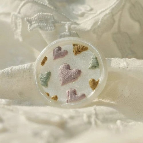 Sweetheart Stitch Wax Seal Stamp (Pre-Order)