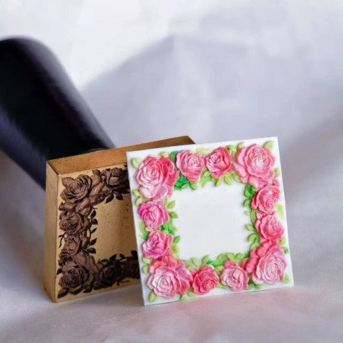 Rosarium Frame Wax Seal Stamp (Pre-Order)