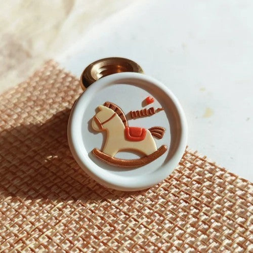 Mini Rocking Horse Wax Seal Stamp (Pre-Order)