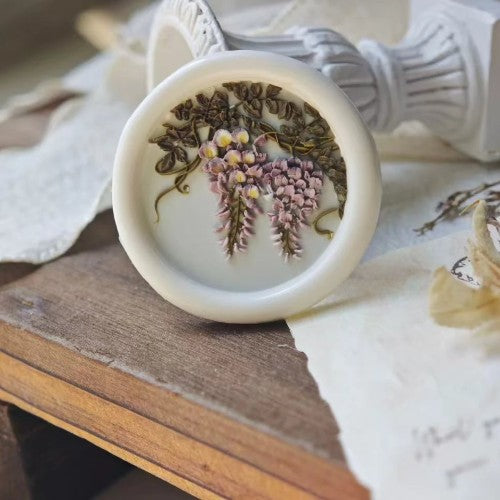 Song of the Wisteria Wax Seal Stamp (Pre-Order)