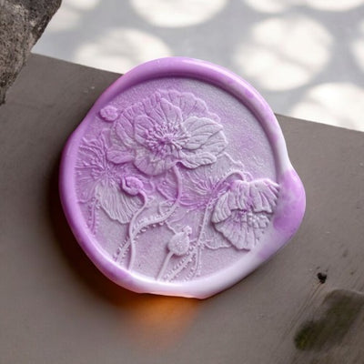Poppy Serenade Wax Seal Stamp (Pre-Order)