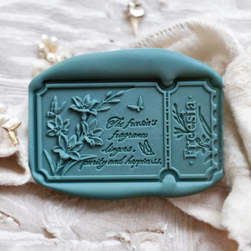 Floral Ticket Series Wax Seal Stamp (Pre-Order)