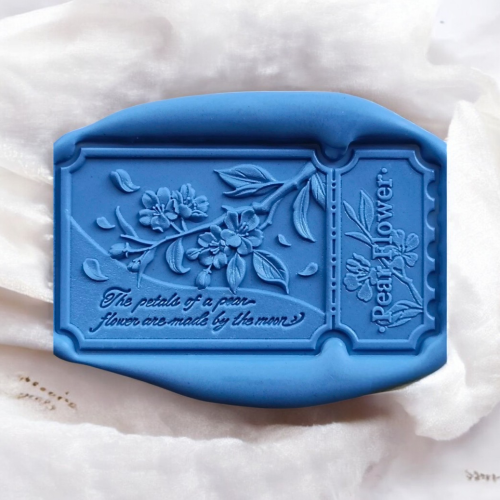 Floral Ticket Series Wax Seal Stamp (Pre-Order)