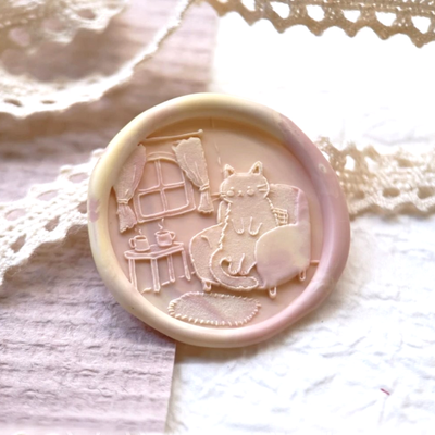 Cat’s Little Moments Collection Wax Seal Stamp (Pre-Order)