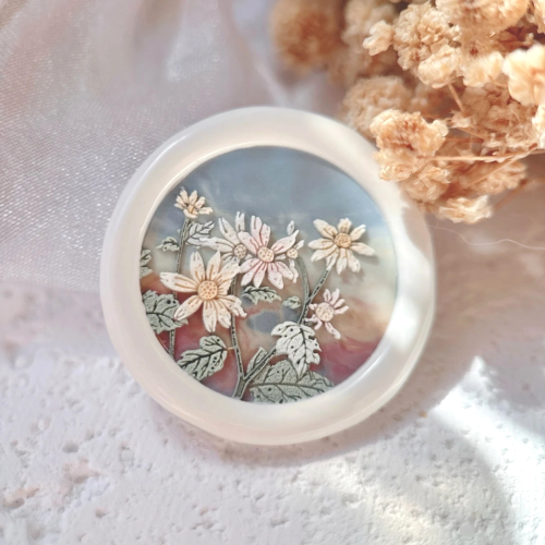 Wild Chrysanthemum Wax Seal Stamp (Pre-order)