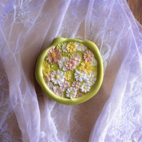 Field of Daisies Wax Seal Stamp