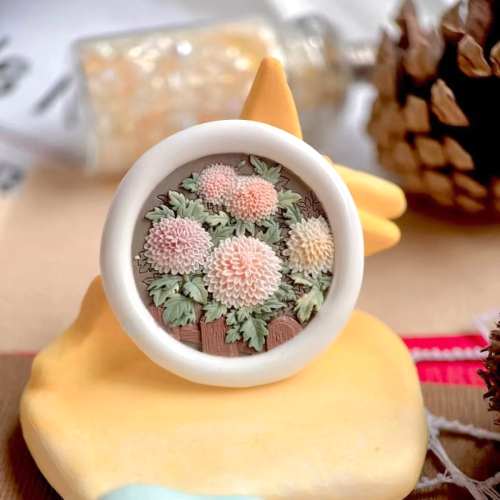 Cottage Garden Blooms Wax Seal Stamp (Pre-Order)